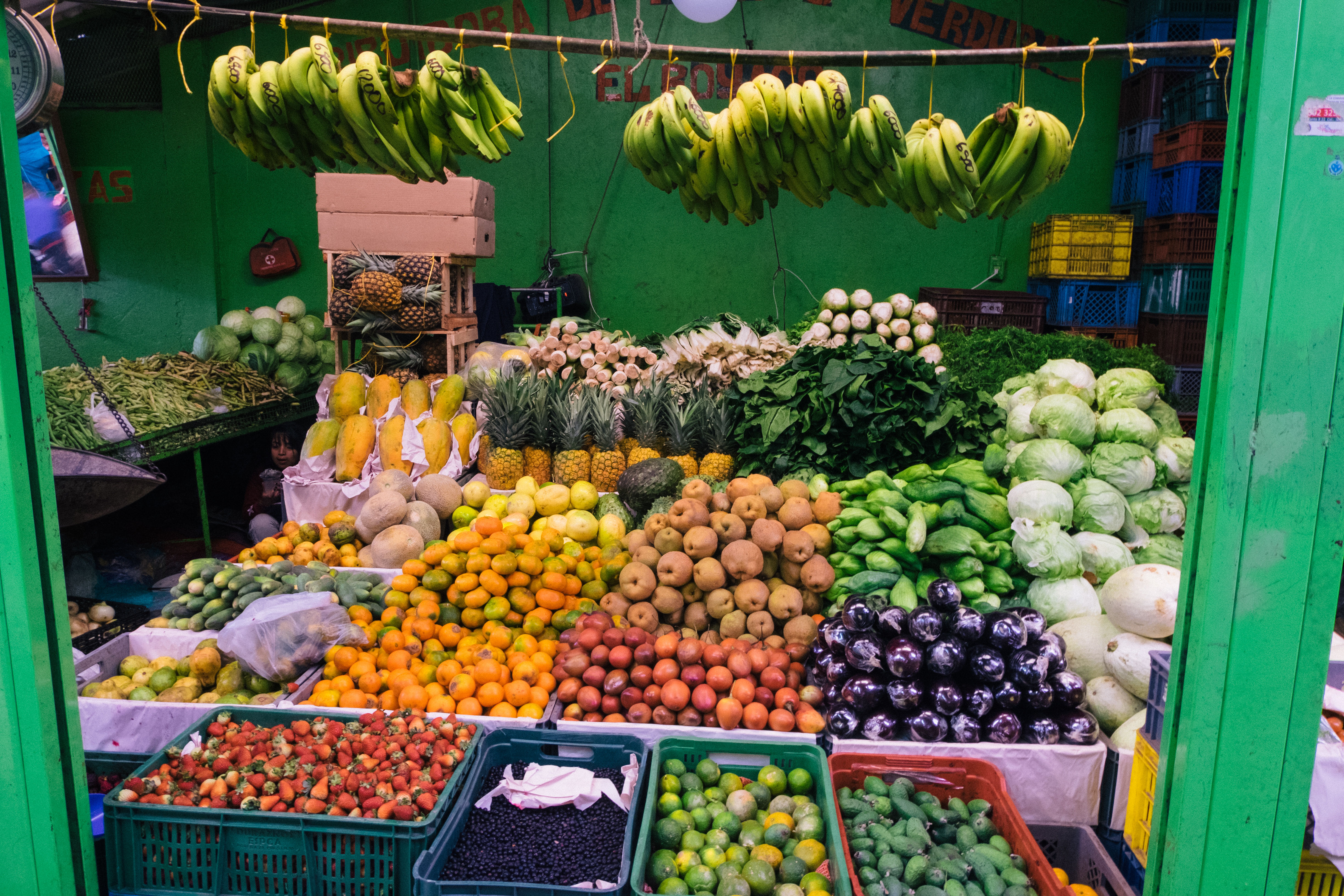 Poloquemao Marktstand